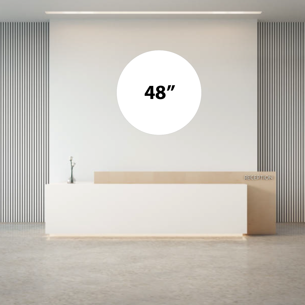 ACRYLIC Printed Sign