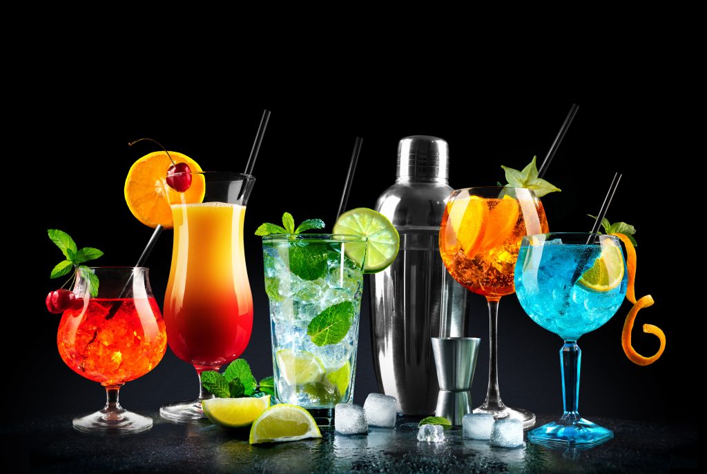 CITRUS Fruit Cocktail Modern Acrylic Wall Art