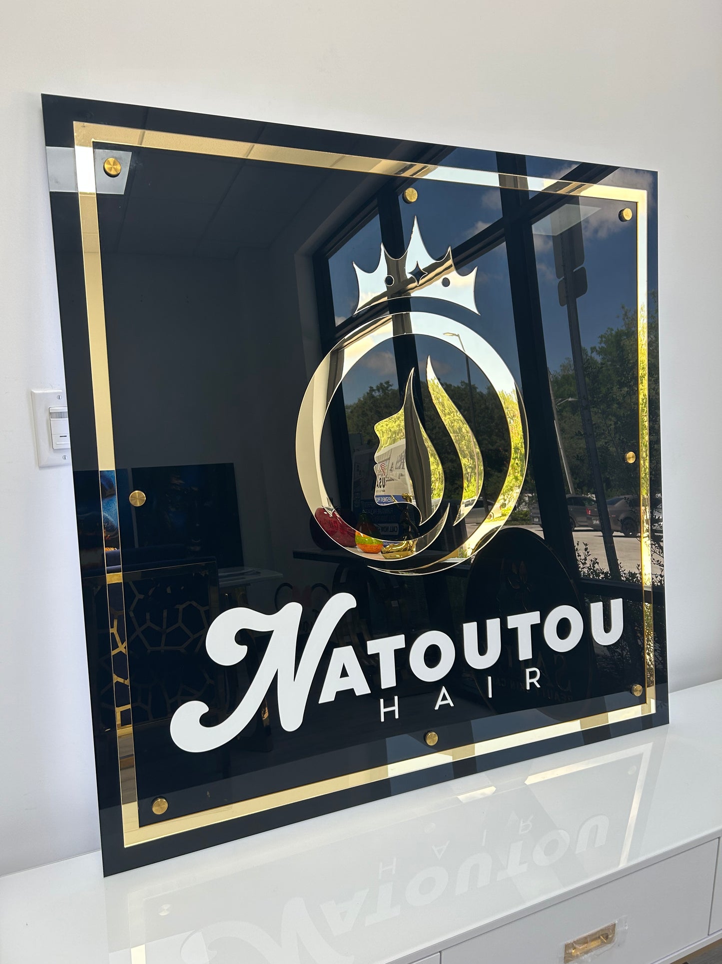 SOLID Base Acrylic 3D Sign