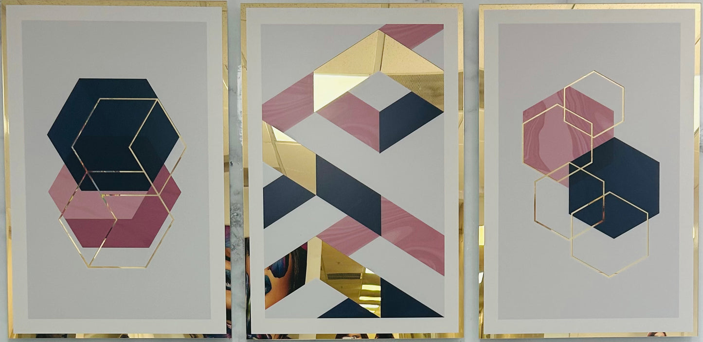 YOURN ABSTRACT Acrylic Mirror Prints