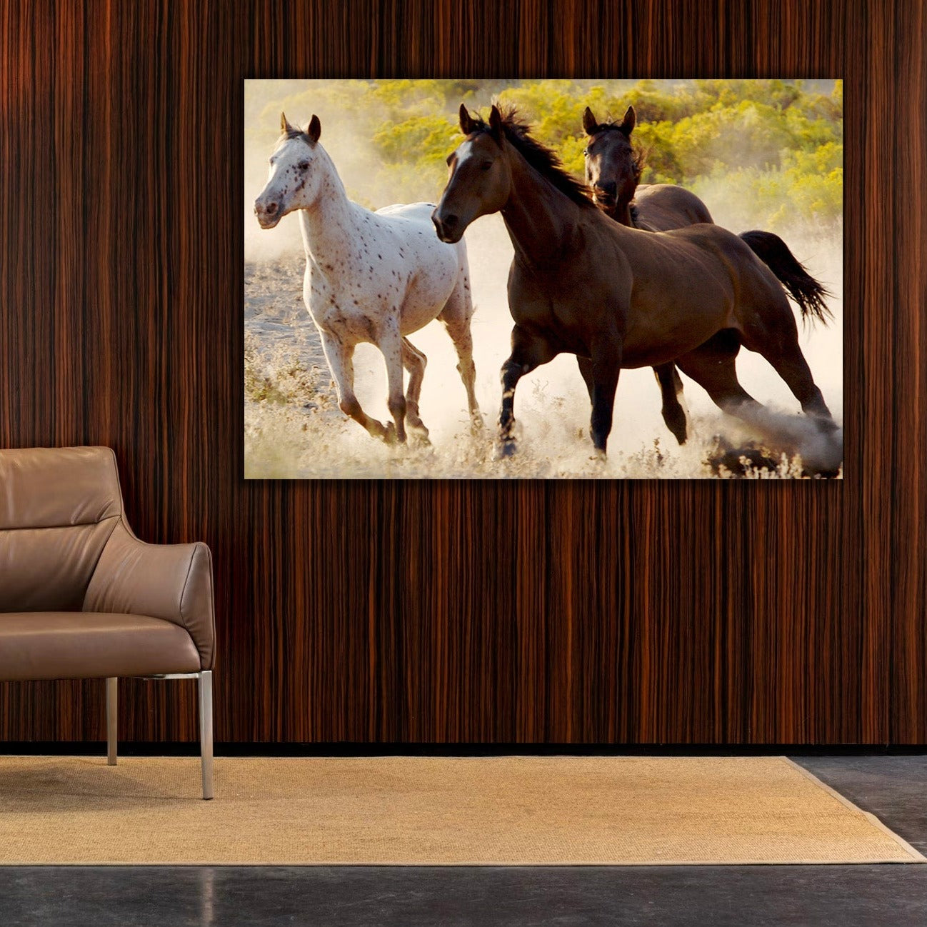 GALLOP Horse Running Modern Acrylic Wall Art