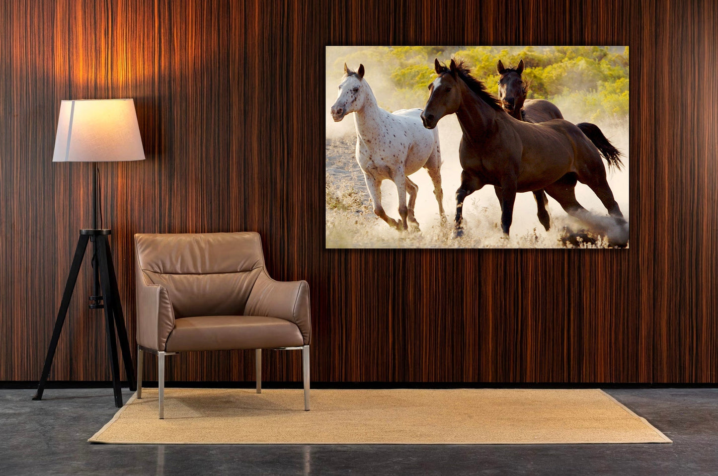 GALLOP Horse Running Modern Acrylic Wall Art