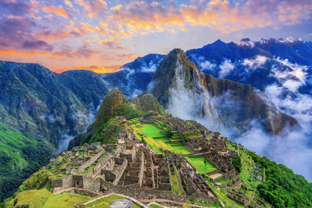 INCA Landscape Terraces Modern Acrylic Wall Art