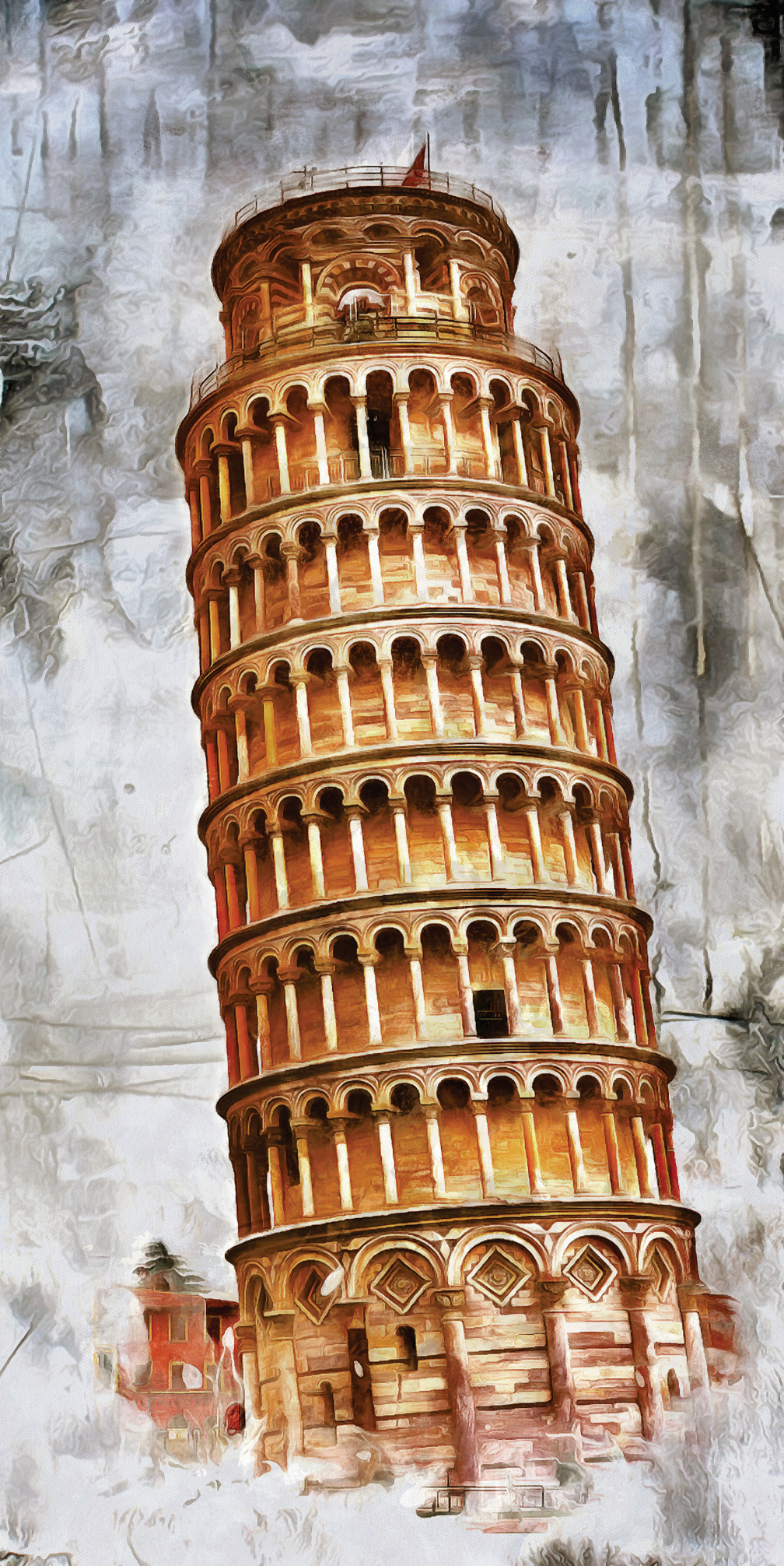 ROME City Modern Acrylic Wall Art