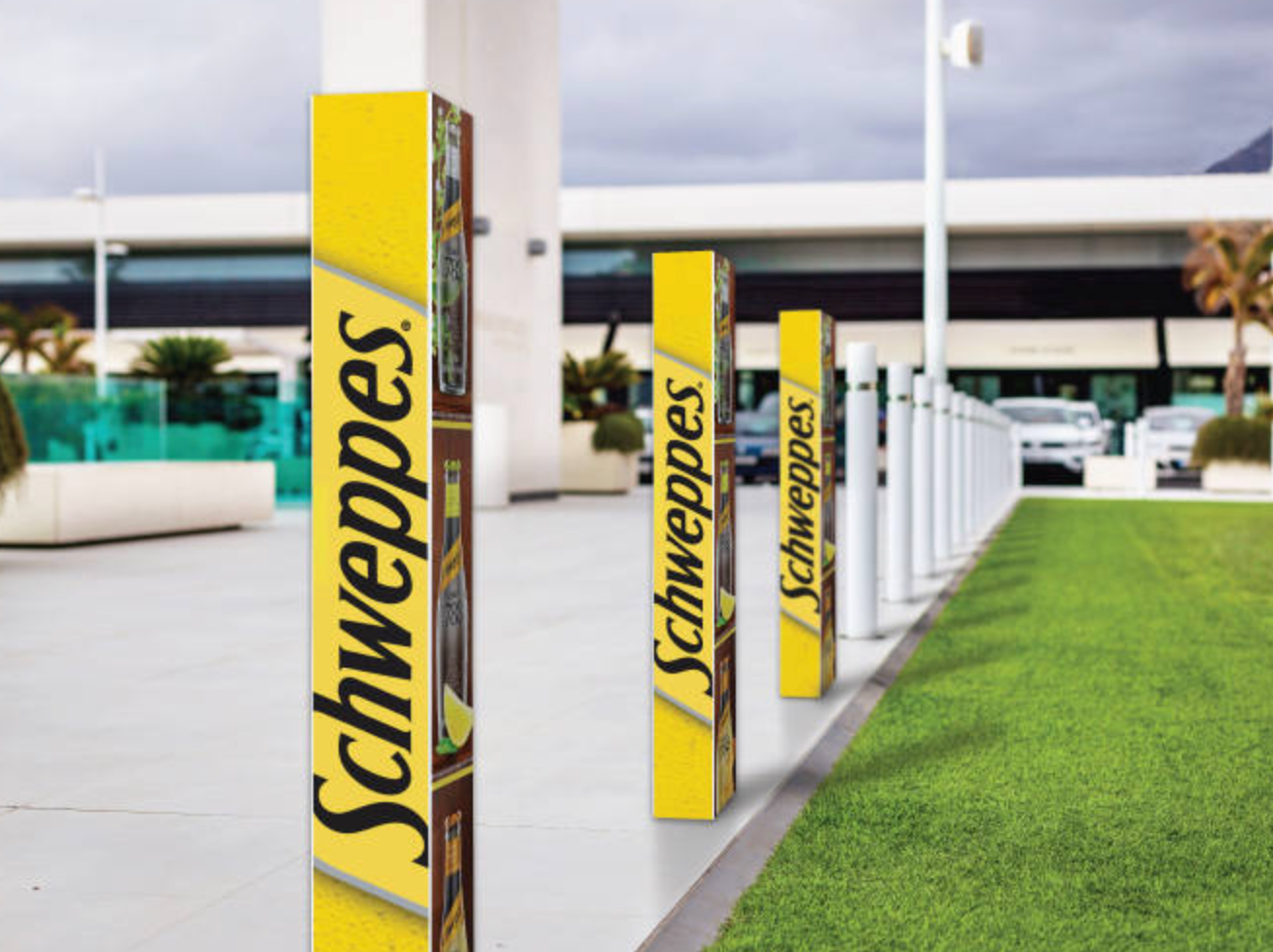BOLLARD Coroplast Covers