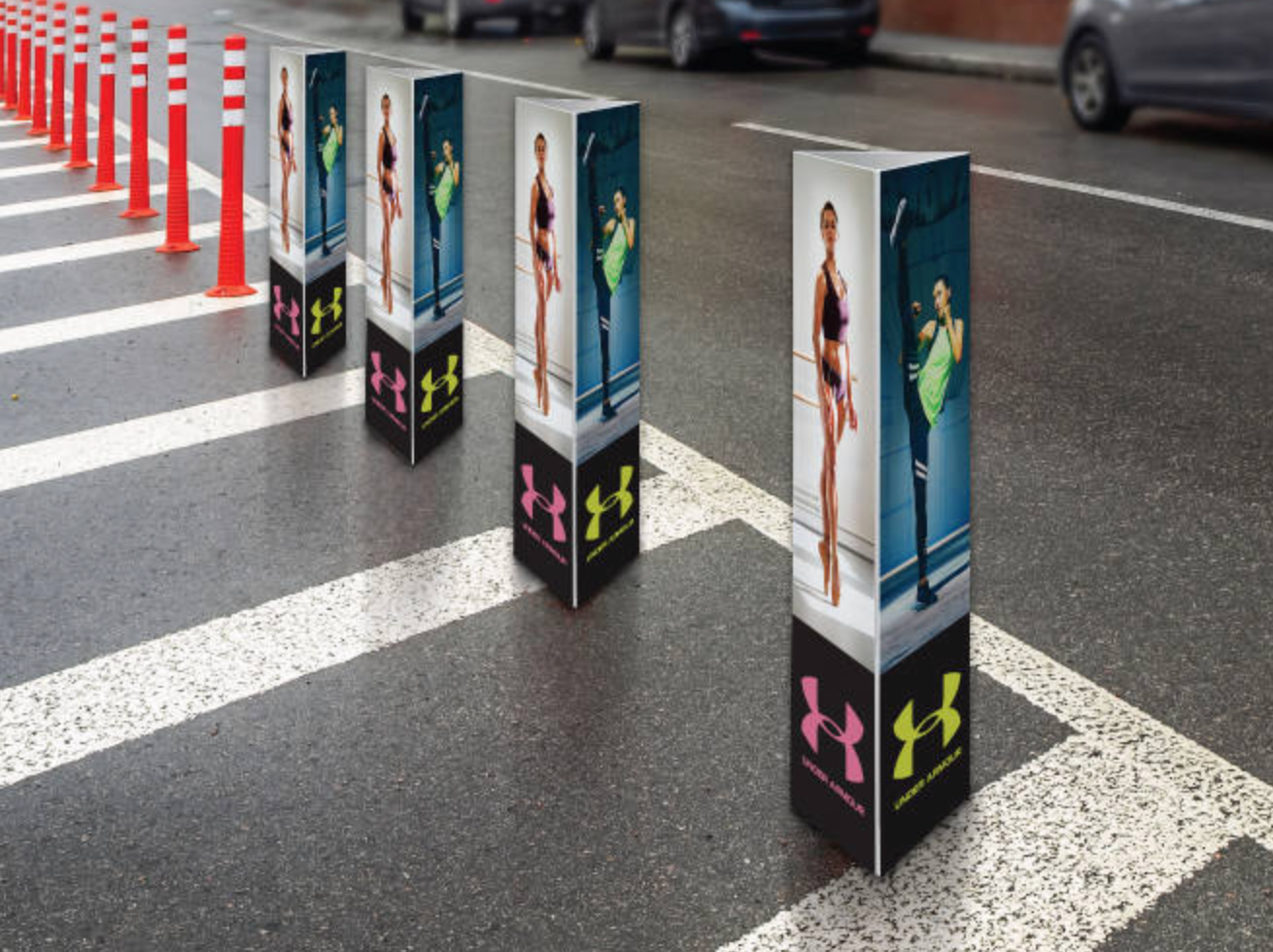 BOLLARD Coroplast Covers