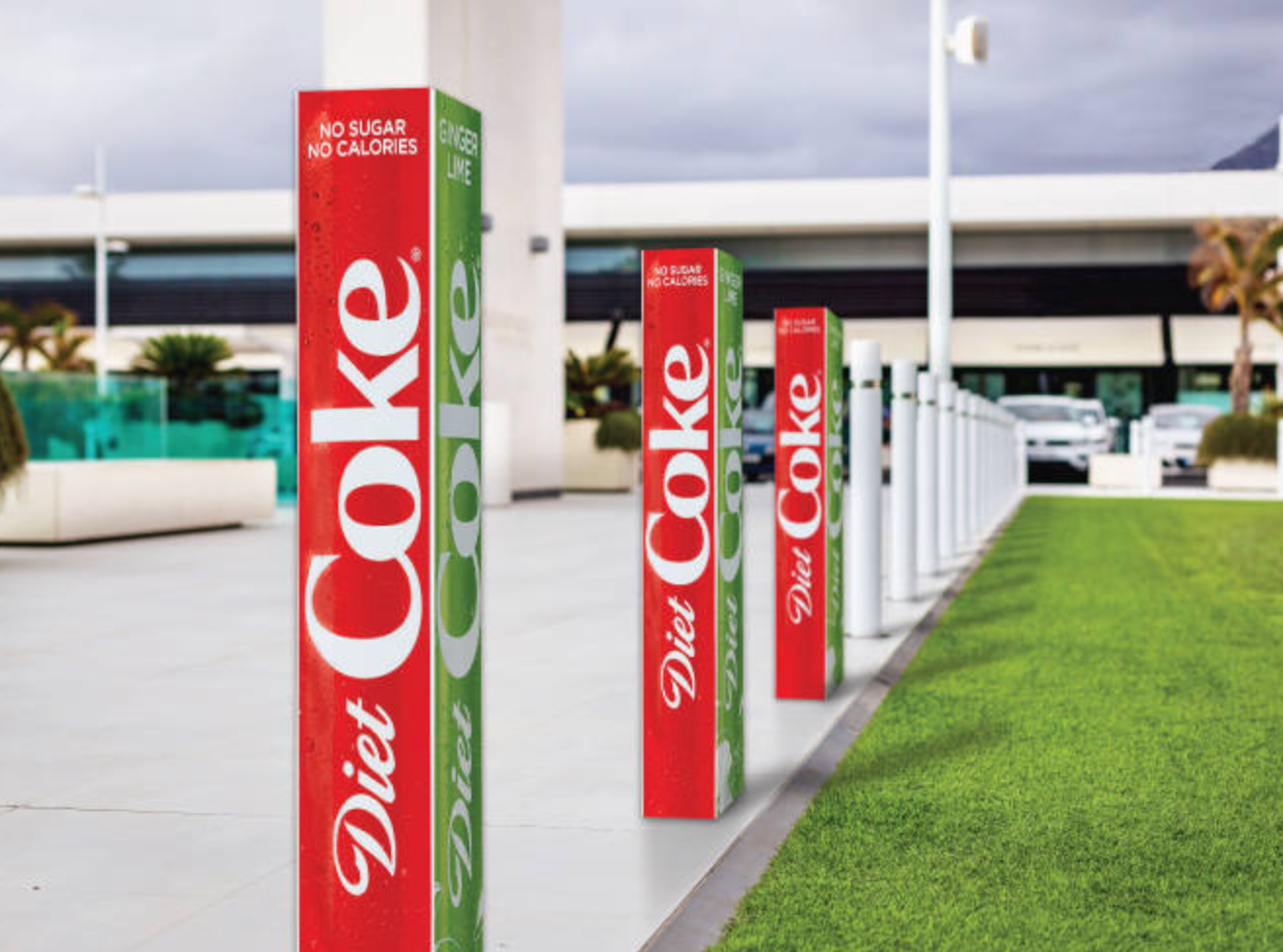 BOLLARD Coroplast Covers
