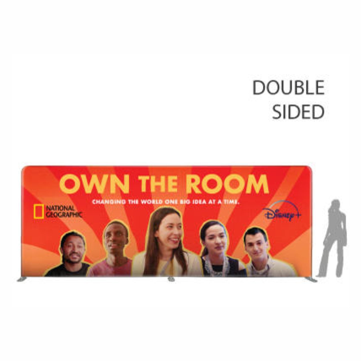 STRAIGHT Tension Fabric Tube Backdrops