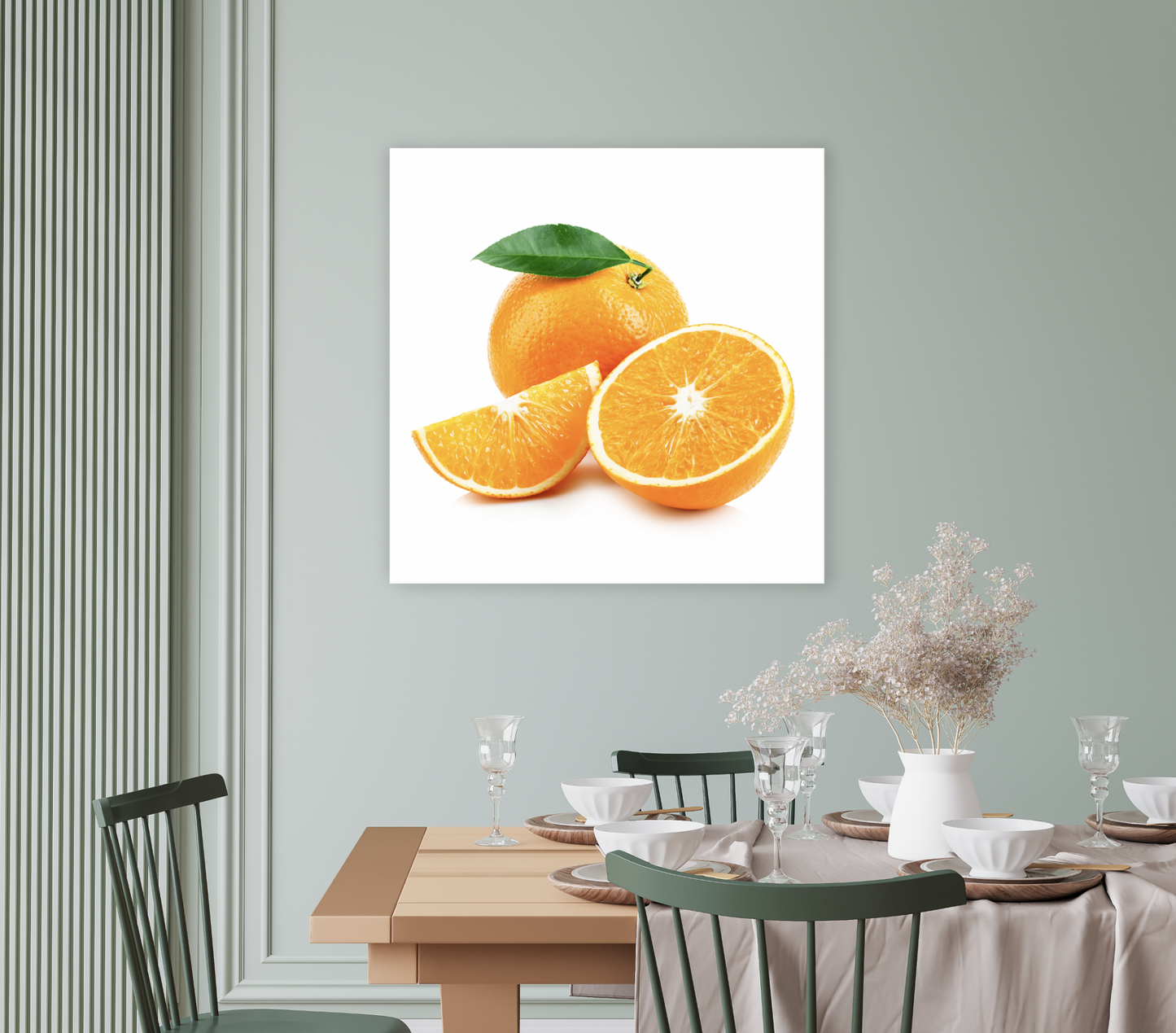 ORANGES Kitchen or Dining Print
