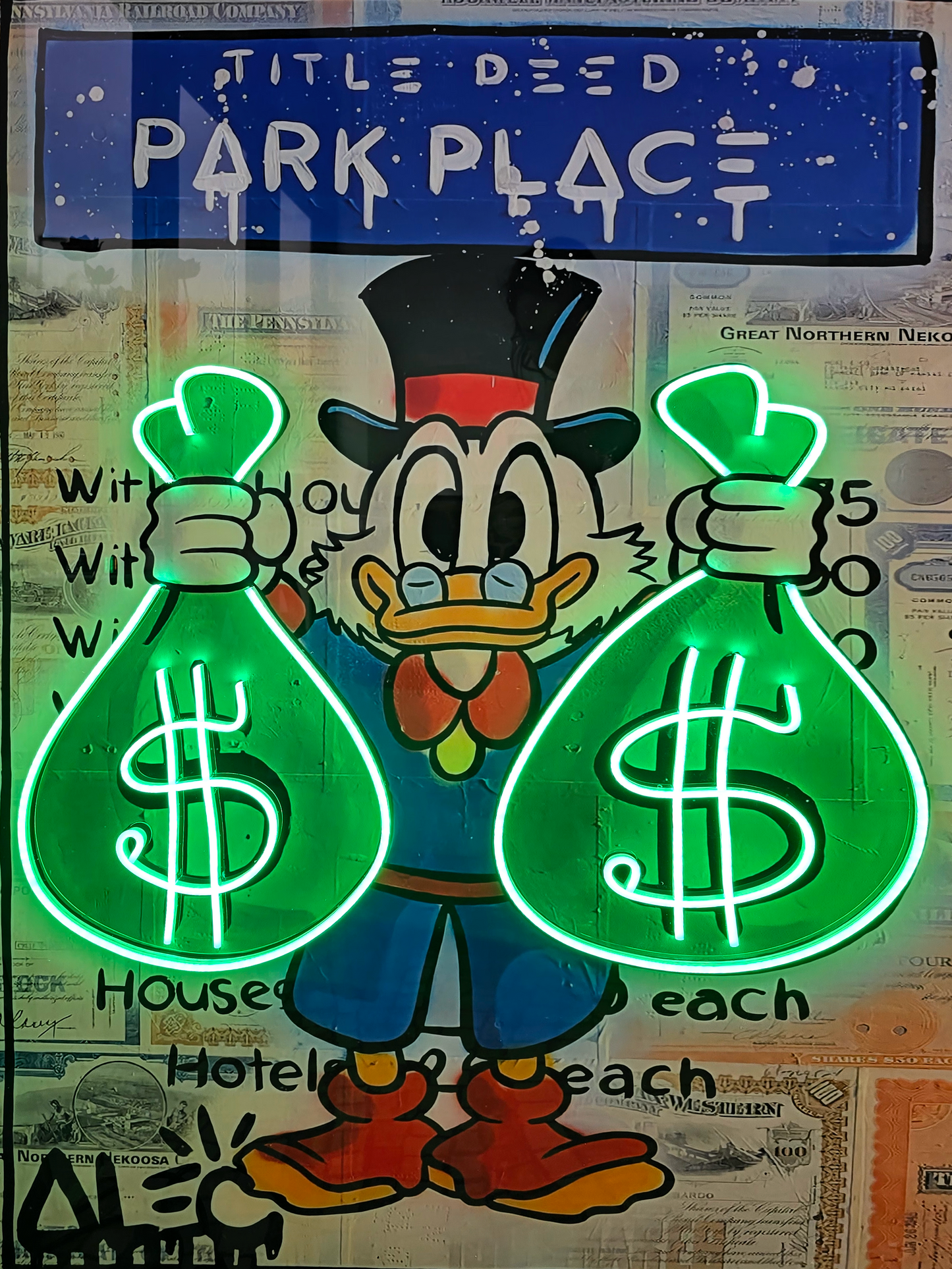 LUCAS Money Neon flex