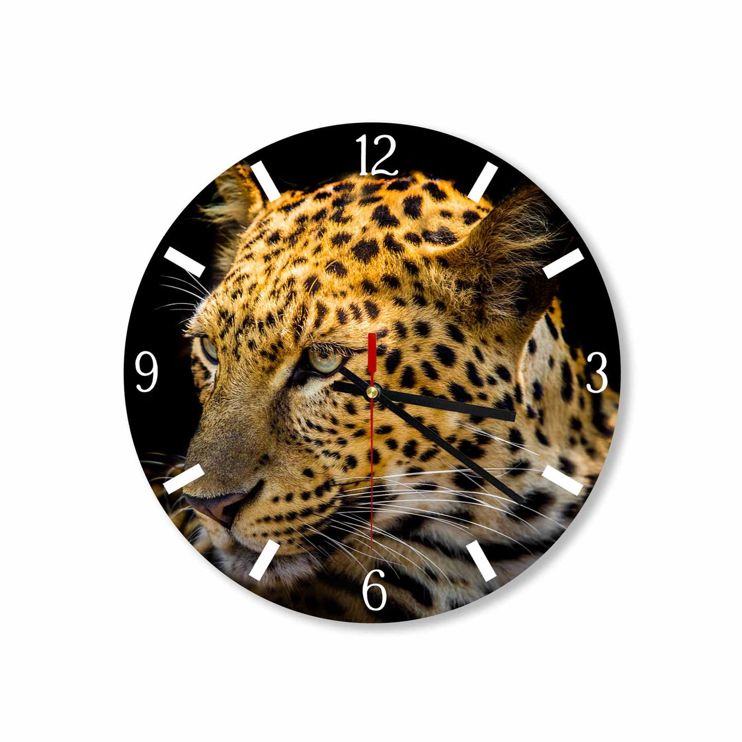 BRET Leopard Acrylic Wall Clock