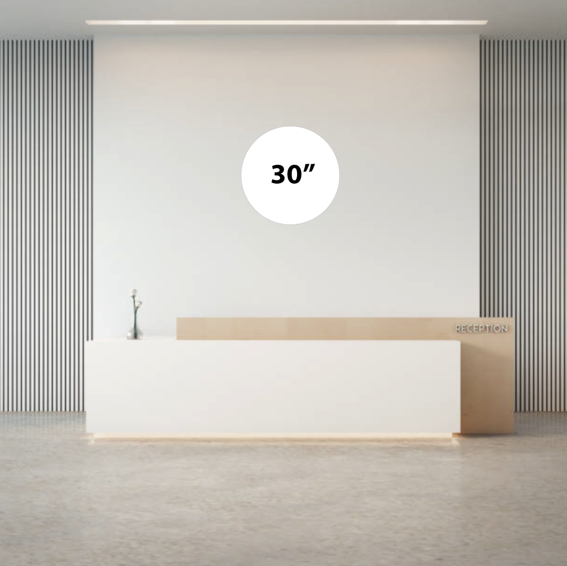 ACRYLIC Printed Sign