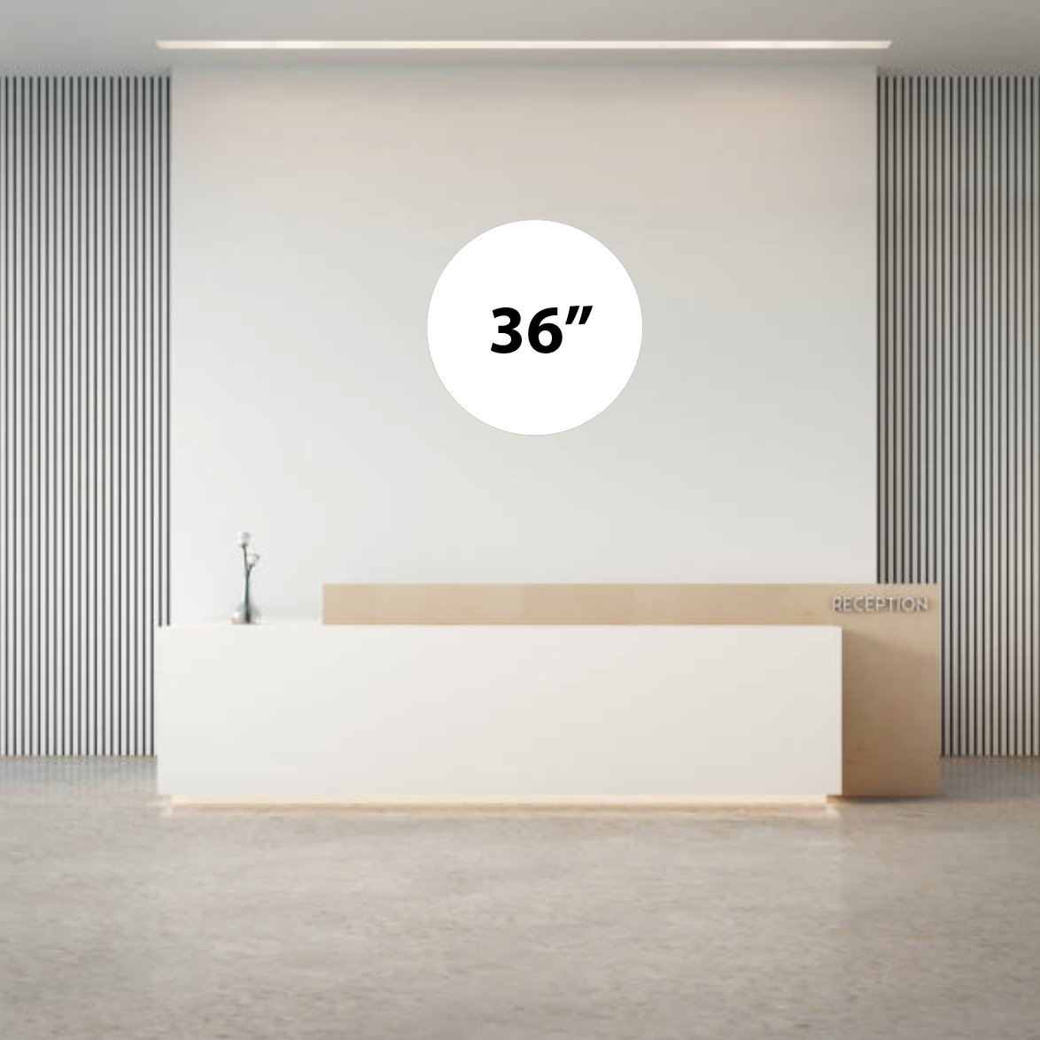 ACRYLIC Printed Sign