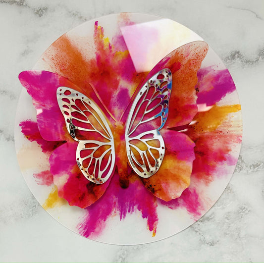 KYREL 3D MIX Butterfly Acrylic Mirror Prints