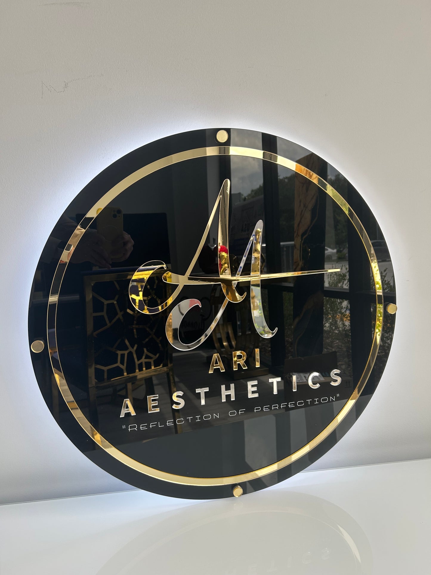 SOLID Base Acrylic 3D Sign