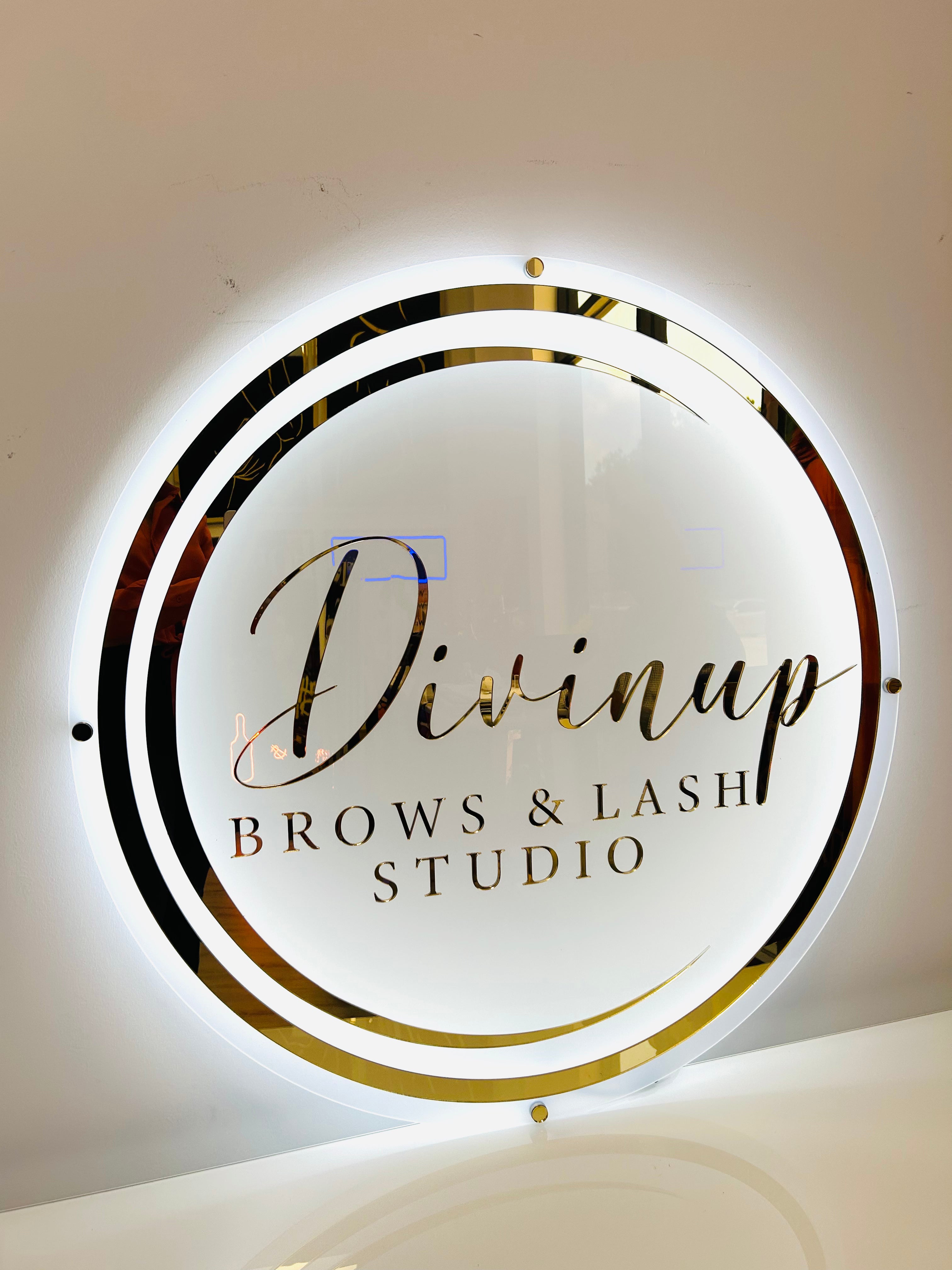 TRANSLUCENT Base 3D Acrylic Sign – UsaAcrylic