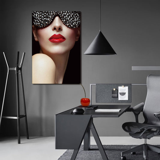VYLON Glamorous Lady Tempered Glass Print