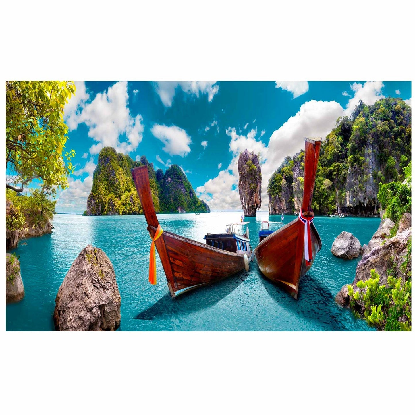 MARINA Phi Phi Sails Modern Acrylic Wall Art
