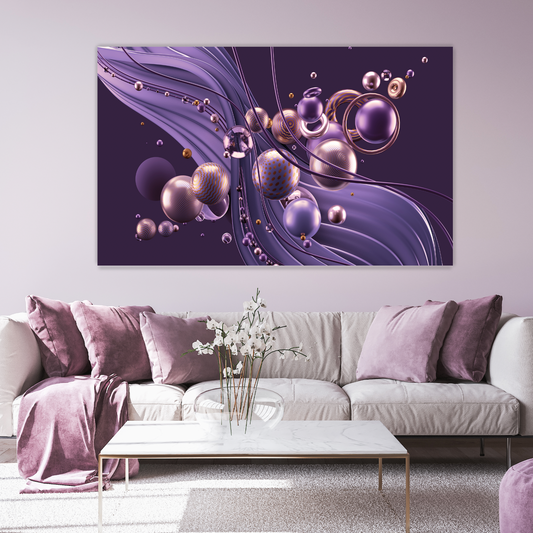 ODYSSEY 3D Abstract Elements Modern Acrylic Wall Art