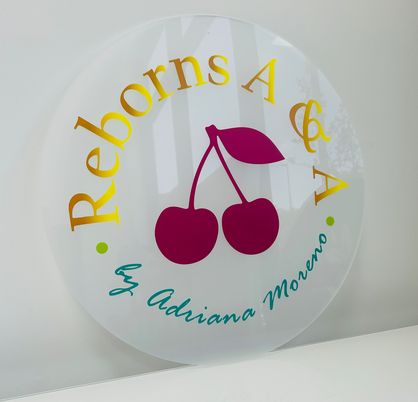 ACRYLIC Printed Sign