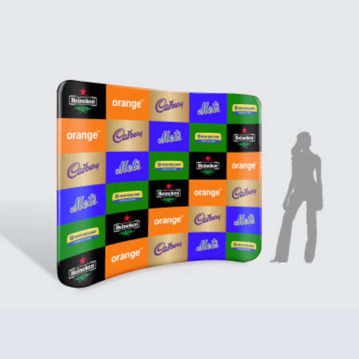 STRAIGHT Tension Fabric Tube Backdrops