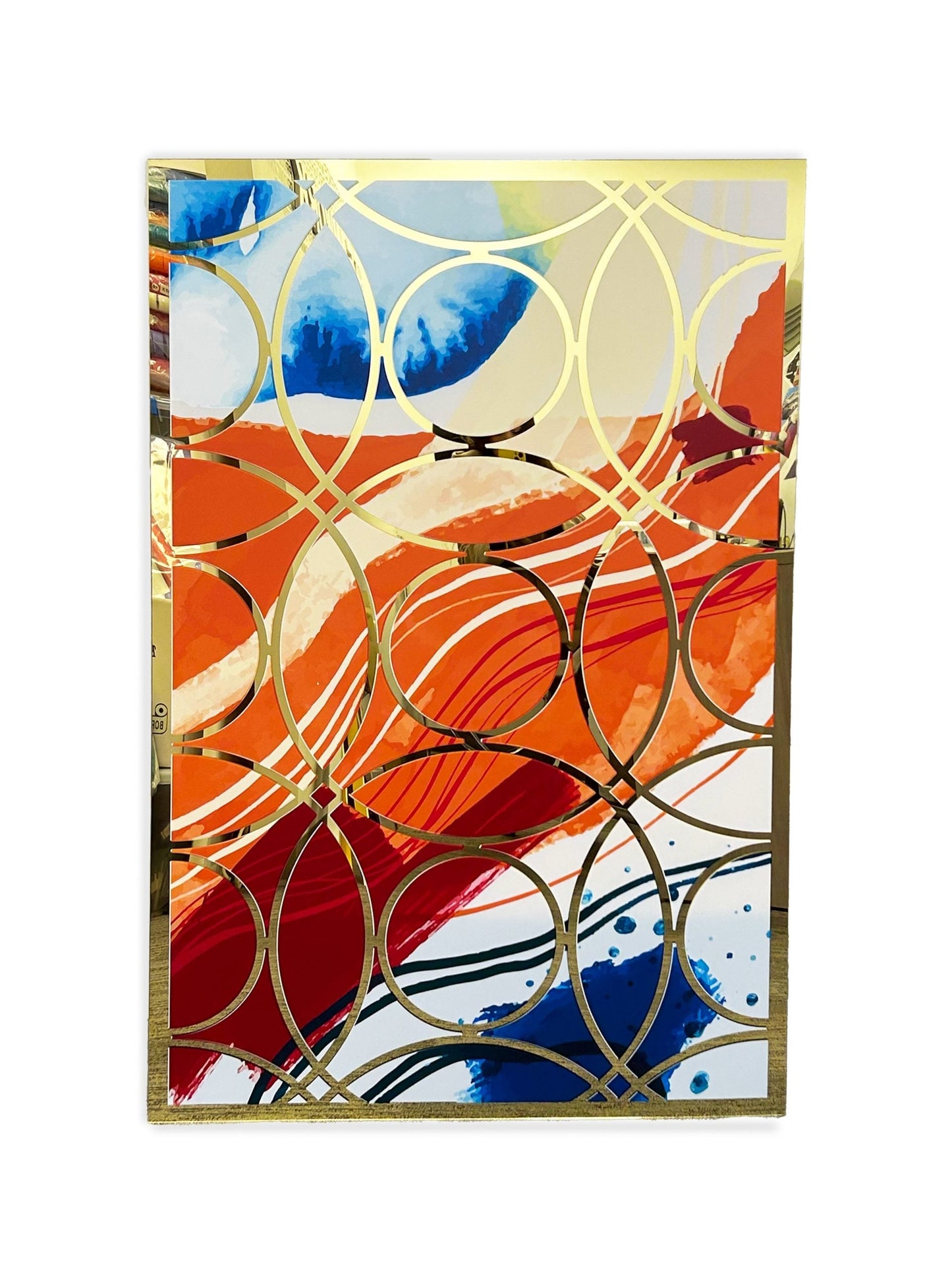 NERO Gold / Silver Trinity Design Acrylic Mirror Prints
